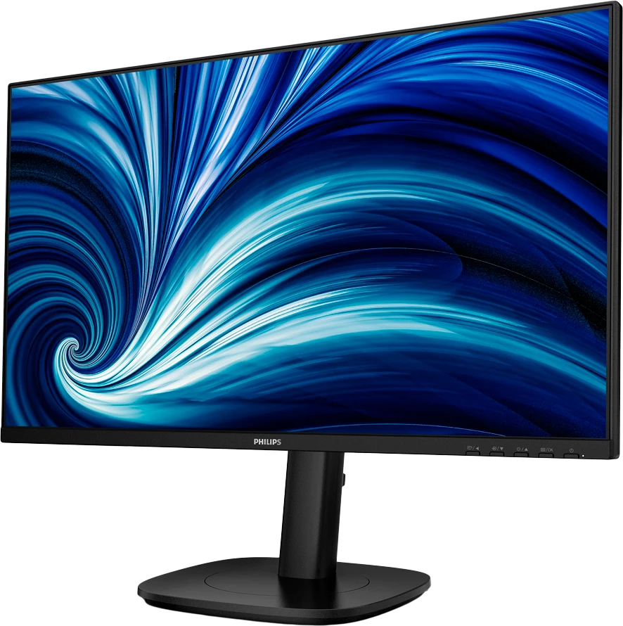 Monitor PHILIPS 24B2N3200J 24", FHD IPS 120Hz, USB hub, altoparlantë, i zi