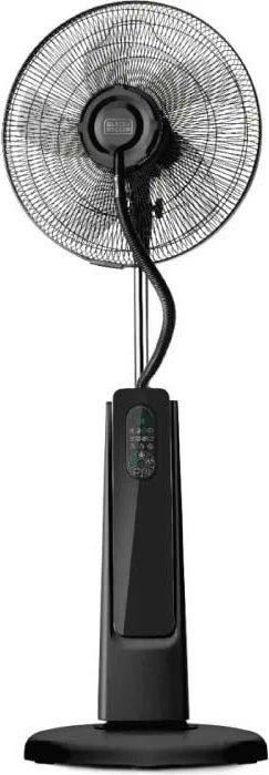 Ventilator me ftohje me ujë Black&Decker BXMF75E 75W, rezervuar 2L, 3 shpejtësi, me telekomandë, i zi