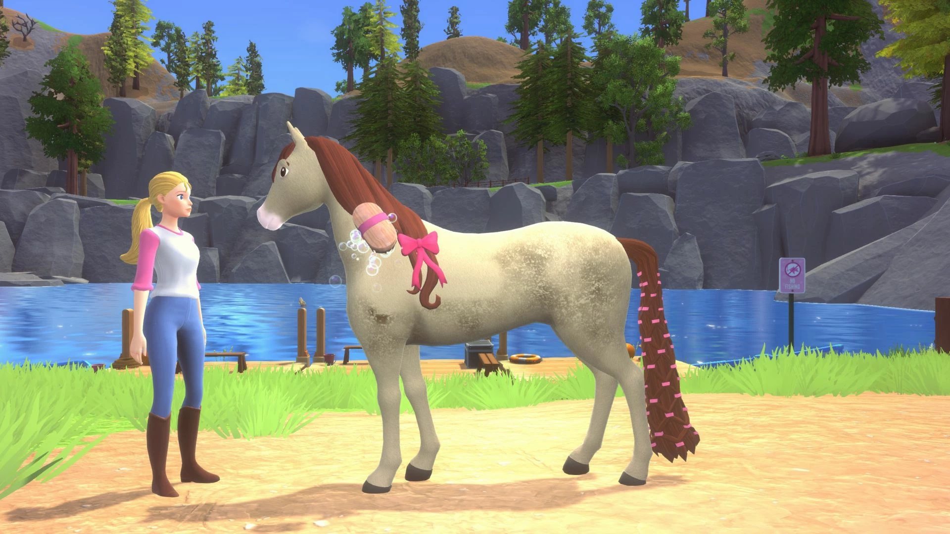 Video lojë Xbox Outright Games Barbie: Horse Trails, Xbox Series X/Xbox One, PEGI 3