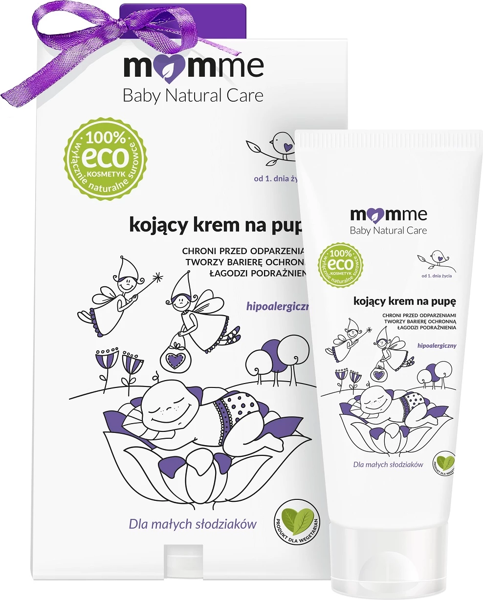 Krem qetësues për të pasmen e bebes MomMe 50ml
