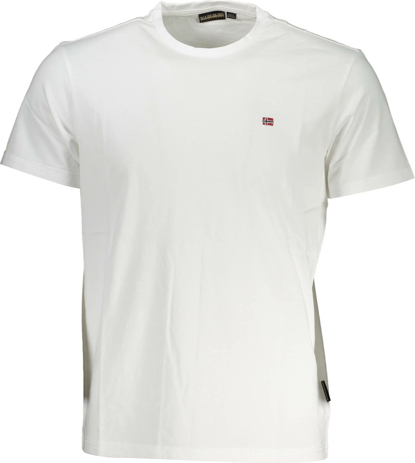 Maicë Napapijri për meshkuj, e bardhë