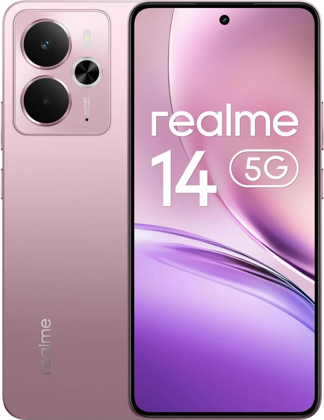Celular Realme 14 5G 12/256GB Warrior Pink
