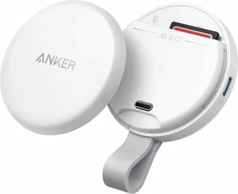Adapter USB-C ANKER MagGo A83D1G21 3-në-1 10Gbps, SD/TF 4.0, karikim deri 42.5W, për iPhone USB-C, i bardhë, 1 copë
