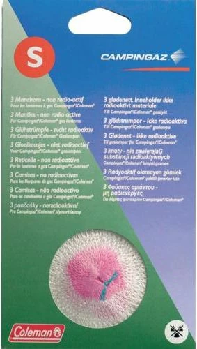 Mantël gazi për llambë gazi Campingaz 052-L0000-68221-11, madhësi S, set 3 copë