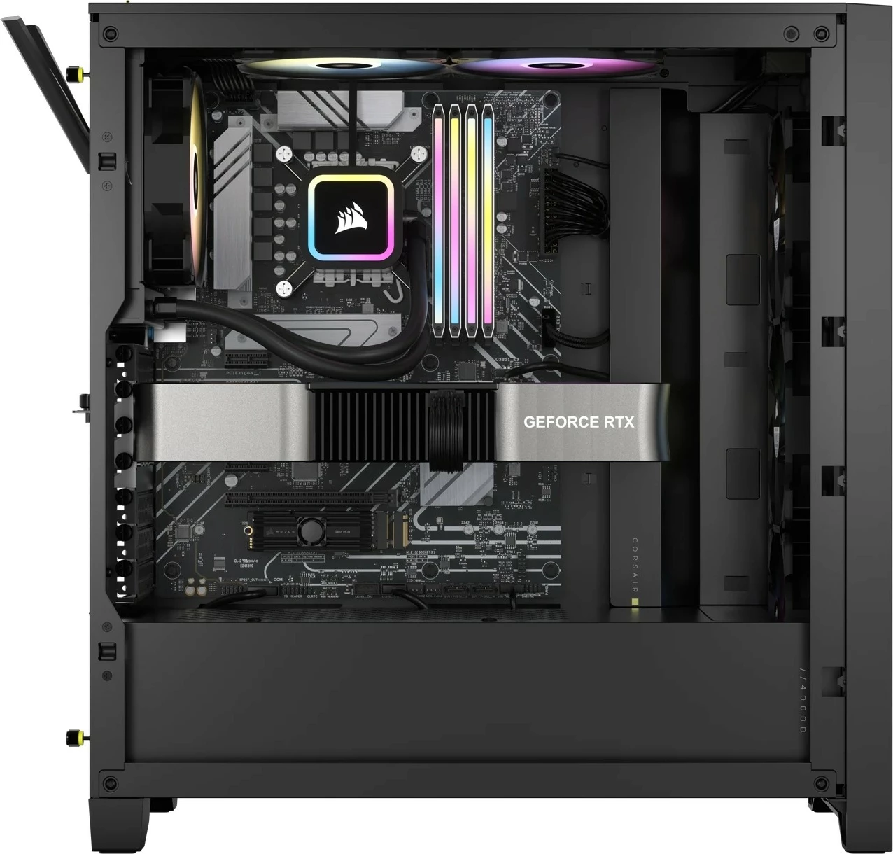 RAM Memorje Corsair Dominator Titanium RGB 64GB (2x32GB) DDR5 6000MHz, e bardhë