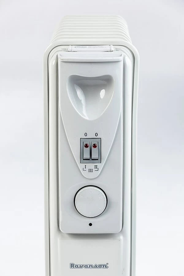 Ngrohës elektrik Ravanson OH-11, 2500 W, i bardhë, argjendtë