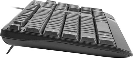 Tastierë Natec TROUT SLIM, USB, 104 taste, e zezë