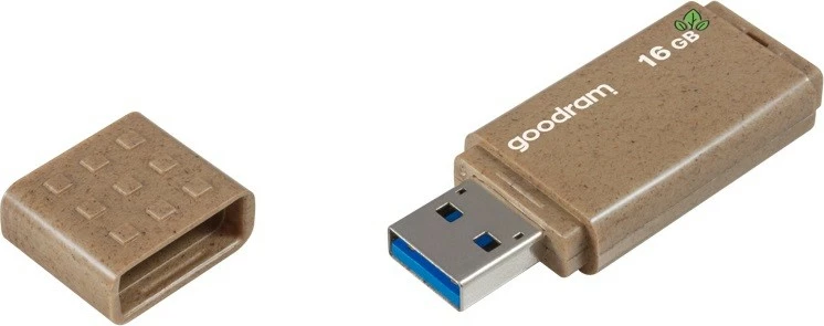 Pendrive GOODRAM UME3 Eco Friendly 16GB, Kafe