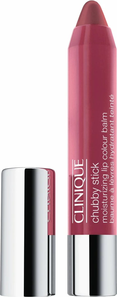 Balsam për buzë me ngjyrë Clinique Chubby Stick Moisturizing Lip Colour Balm 07 Super Strawberry, 3g
