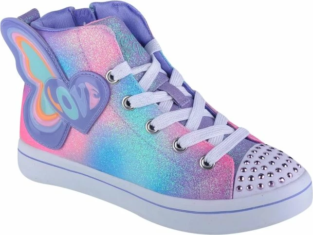 Atlete fëmijë Skechers, vjollcë