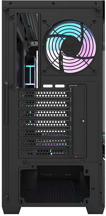 Kasë Darkflash DS900 AIR, Middle Tower, 6 ventilatorë ARGB, e zezë