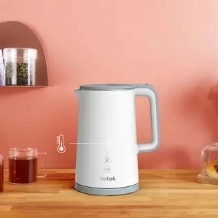 Çajnik elektrik Tefal Sense KO693110, 1.5L, i bardhë