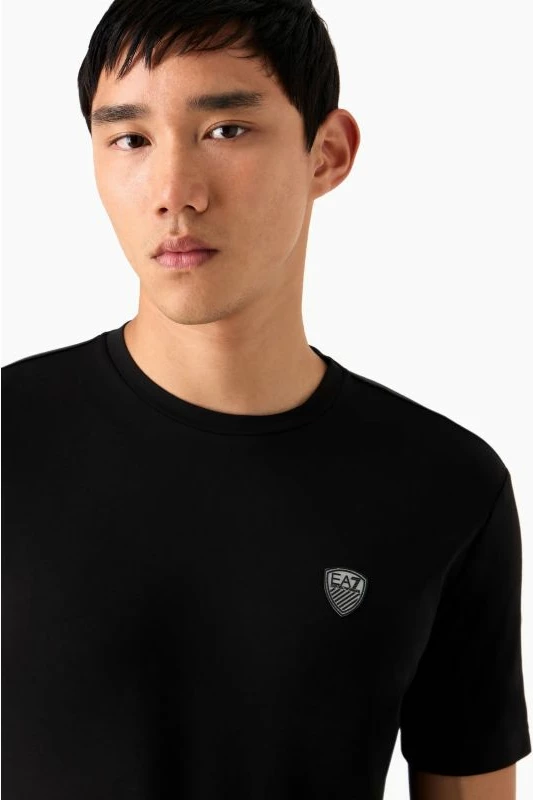 Maicë për meshkuj Emporio Armani, e zezë