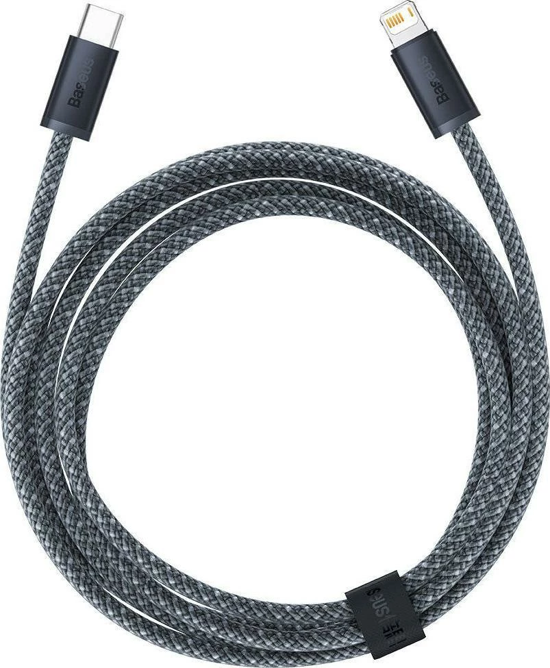 Kabllo Baseus Dynamic Series CALD000116 USB-C në Lightning 2 m 20 W PD, hiri