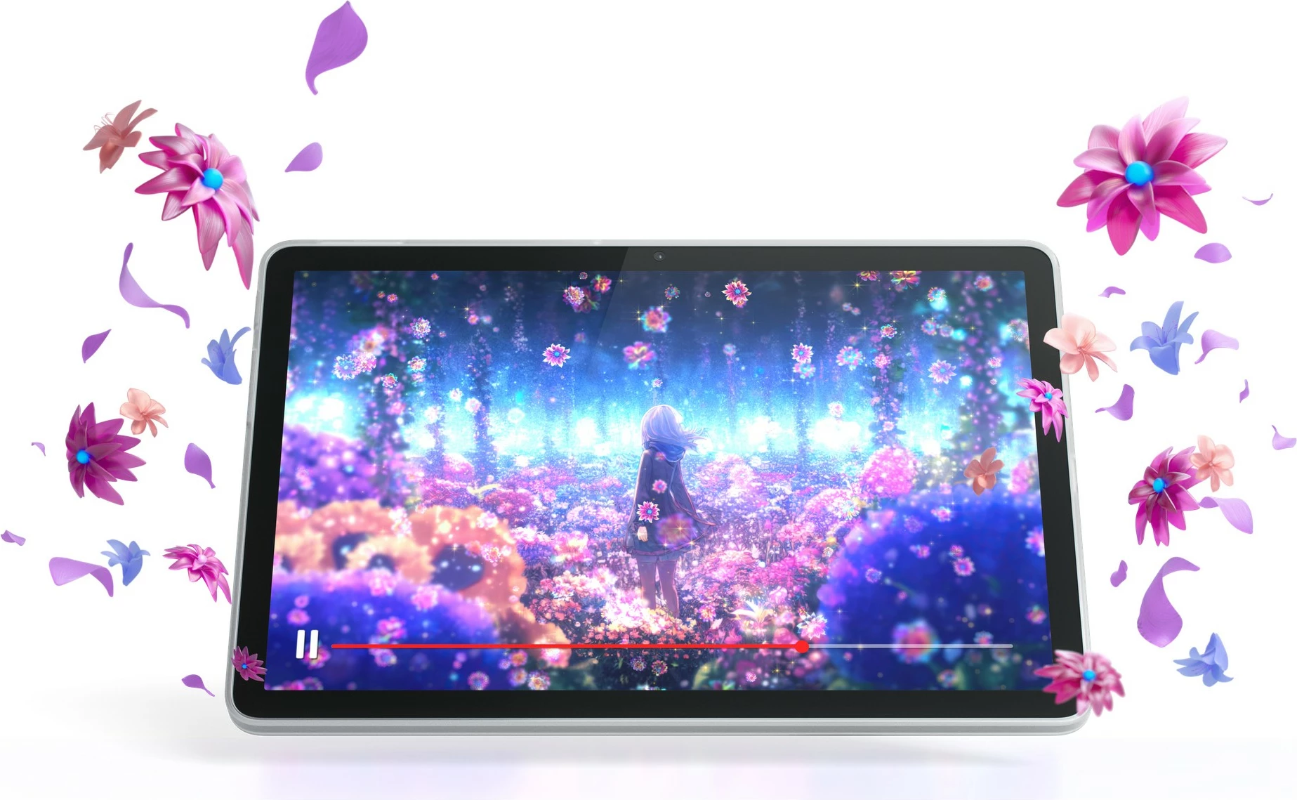Tablet Lenovo Tab 64GB me mbështjellës, e zezë