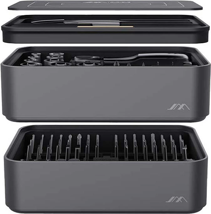 Set veglash JIMI Home FM-3, 100 pjesë, i zi