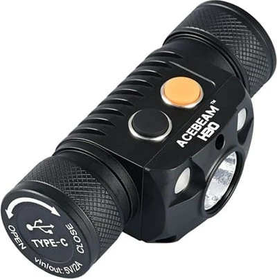 Dritë koke AceBeam H30 R+G 6500K, 5000 mAh, portokalli