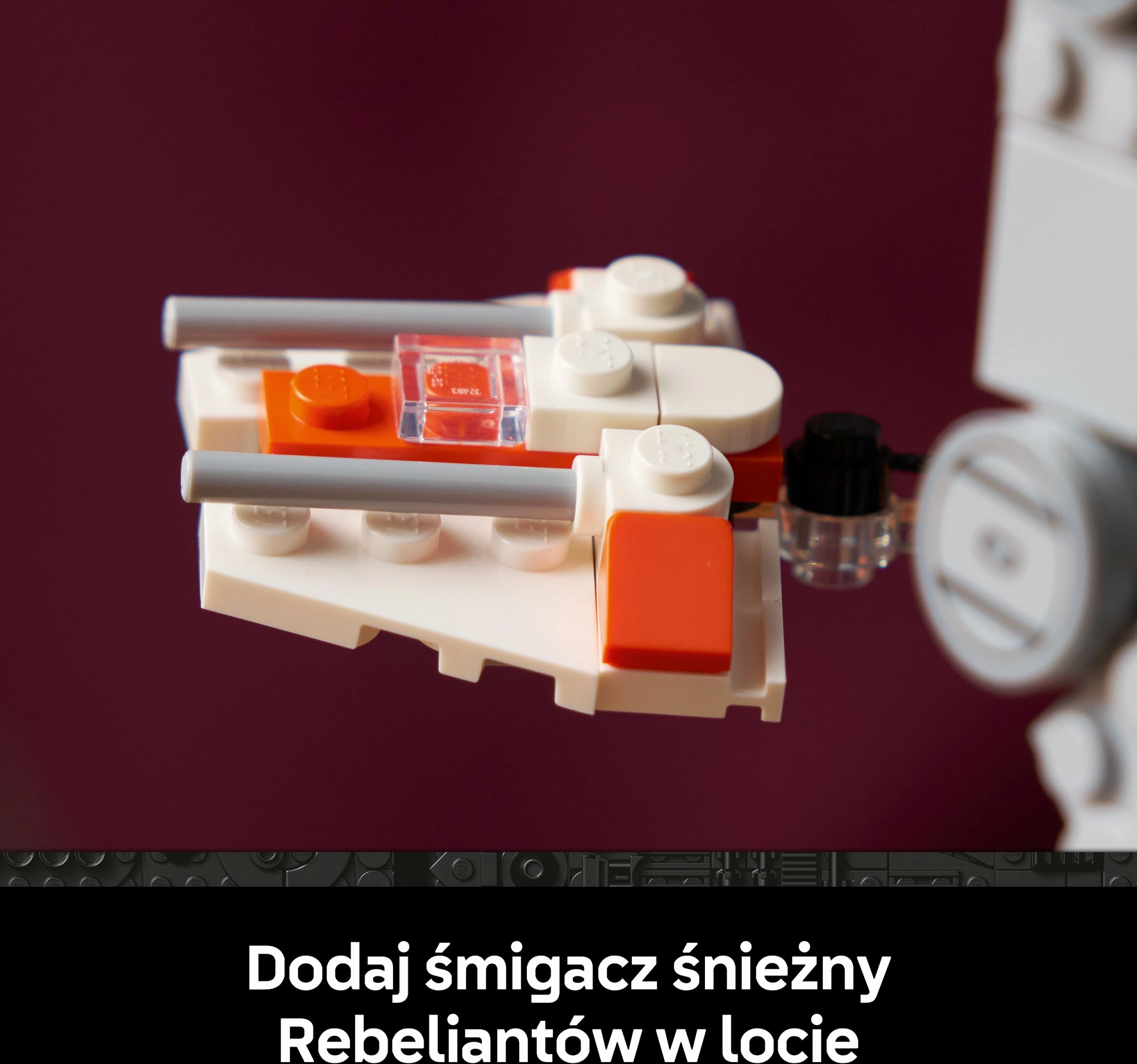 Set ndërtimi LEGO Star Wars AT-AT 75440, 525 copë, 18+, gri