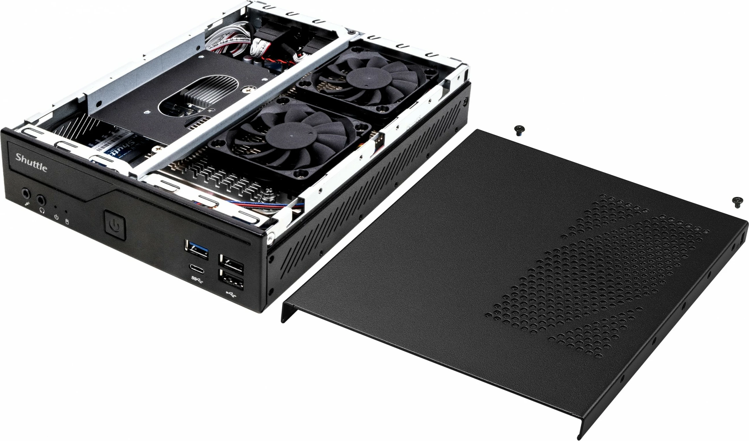 Mini PC barebone Shuttle DH610, LGA 1700, 64GB, i zi