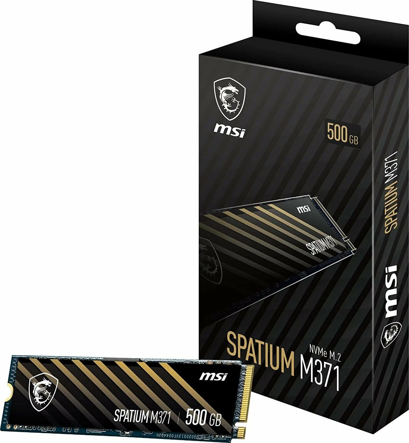 SSD MSI SPATIUM M371 500GB M.2 2280 NVMe PCIe Gen3 x4 (S78-440K160-P83)