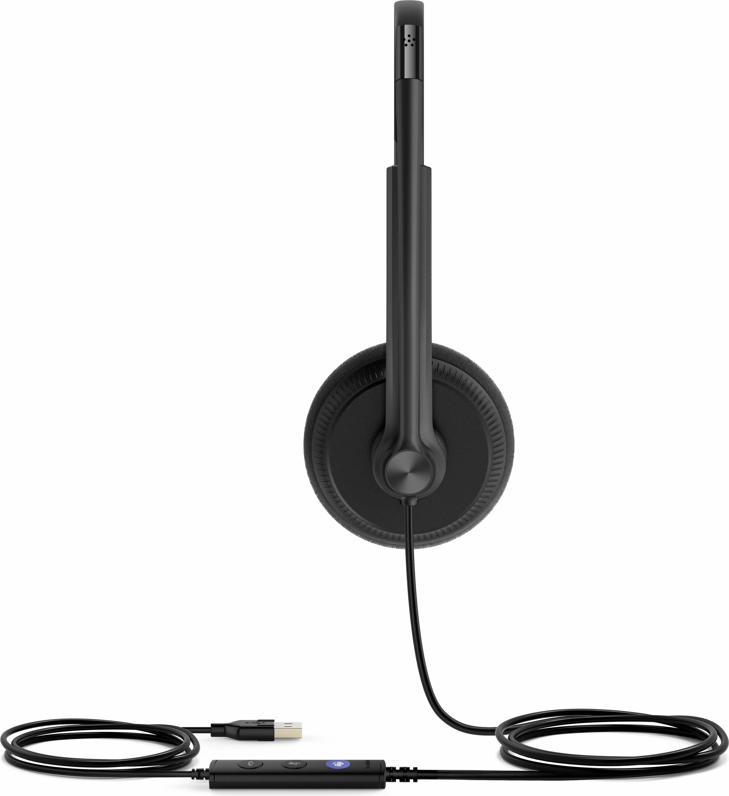 Kufje Yealink UH34 Lite Dual Teams, USB-C/A, binaurale, e zezë