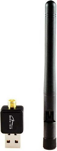 Kasë WiFi Media-Tech MT4223, USB, me antenë të jashtme, e zezë