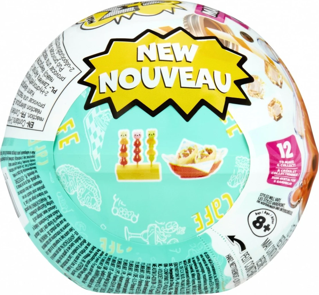 Set figurina MGA Miniverse Make It Mini Foods: Cafe, plastikë, 1 copë