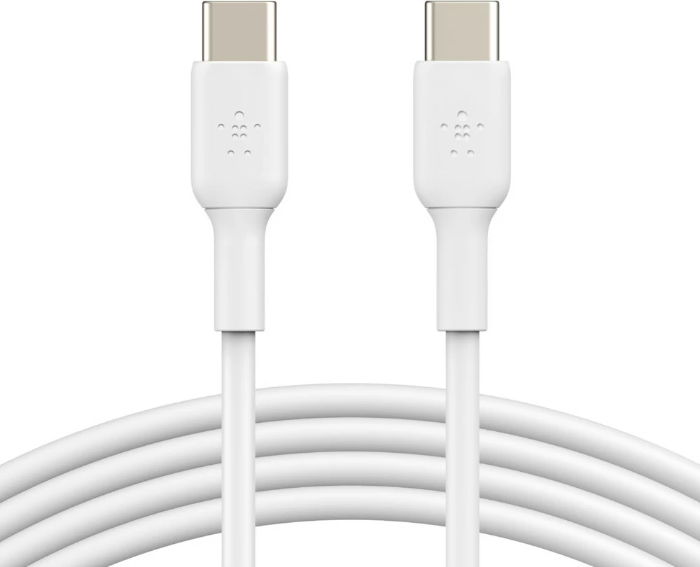 Kabëll Belkin CAB003BT1MWH, 1 m, USB C, USB C, Bardhë