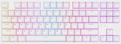 Tastierë mekanike Genesis Thor 404 TKL, e bardhë me RGB
