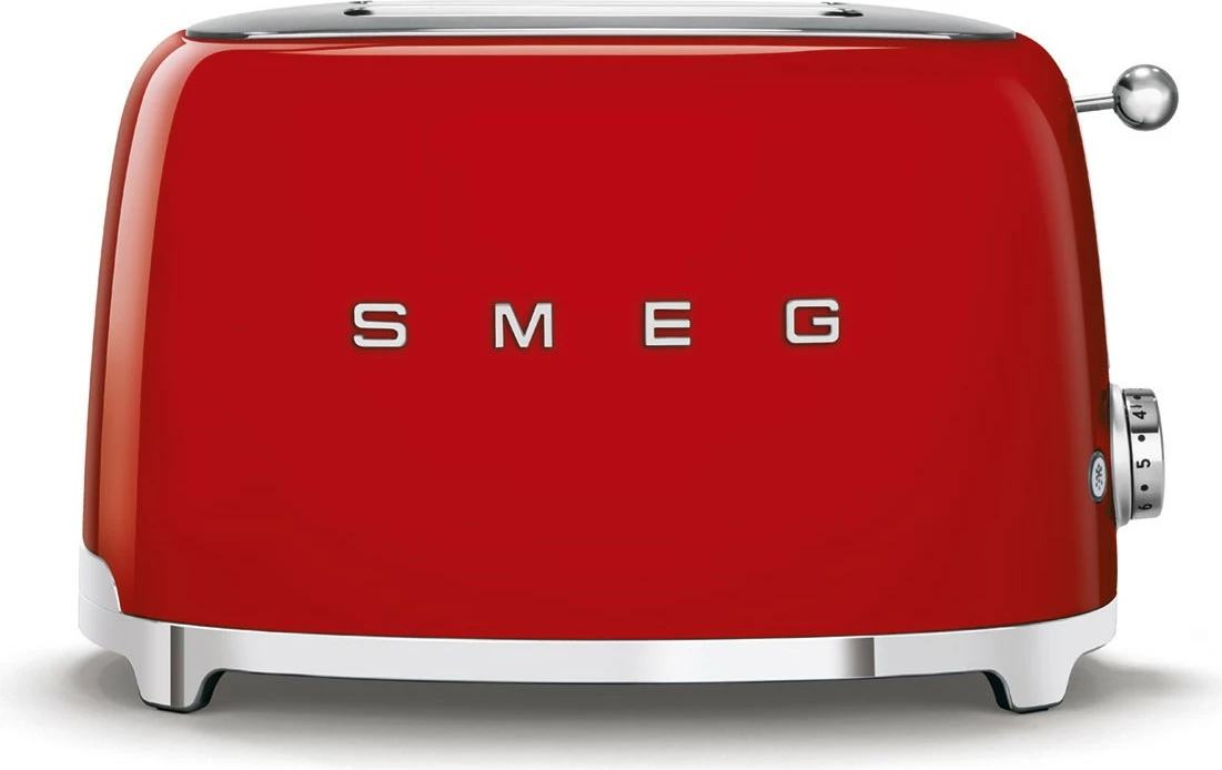 Tostier SMEG TSF01RDEU 2 feta, 950W, i kuq
