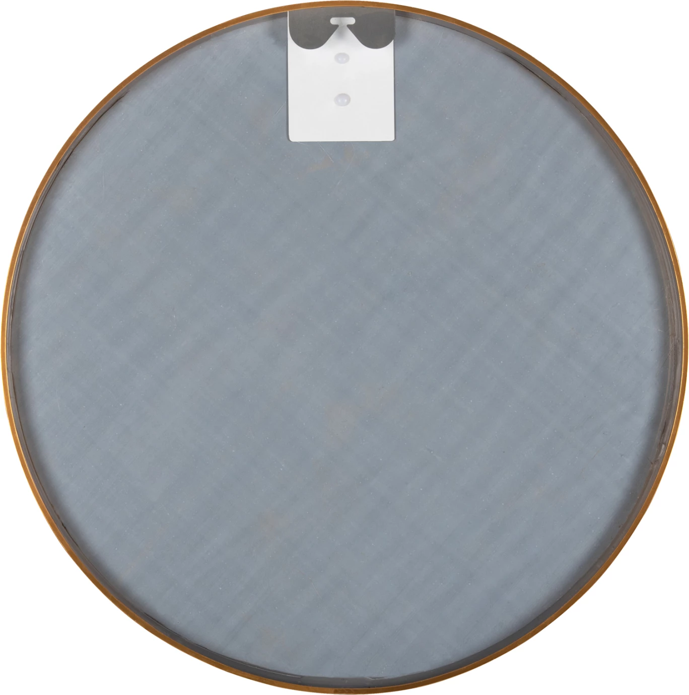 Pasqyrë muri e rrumbullakët, kornizë alumini në ar, FH9582.30, Φ50x3 cm