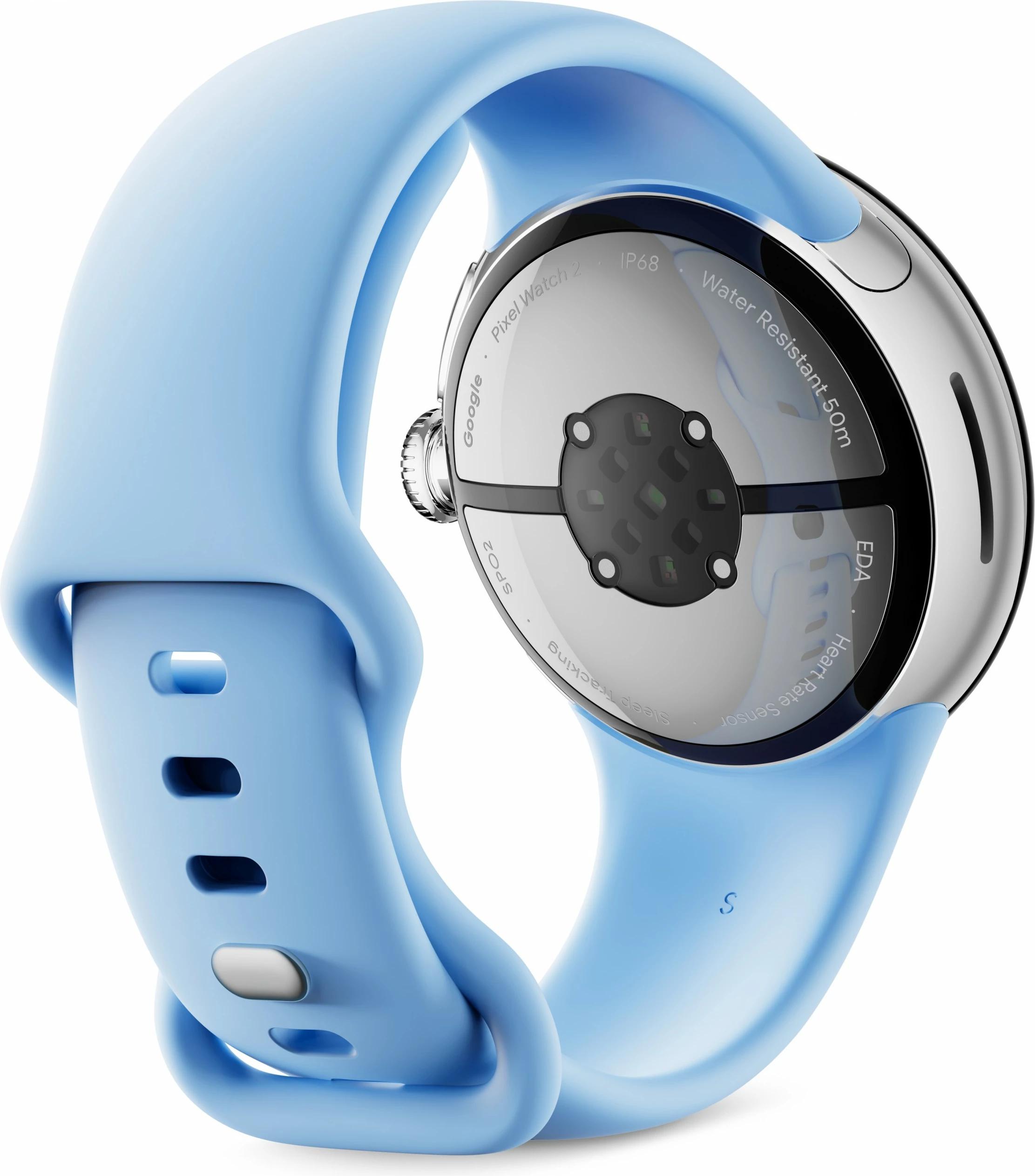 Smartwatch Google Pixel Watch 2, 32GB, AMOLED, Wi-Fi, GPS, blu