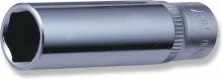Soket gjashtëkëndor Jonnesway S04HD2108 1/4\" 8mm i gjatë 50mm, krom