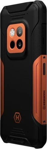 Celular myPhone Hammer Construction 2 5G Thermal, 128GB, portokalli
