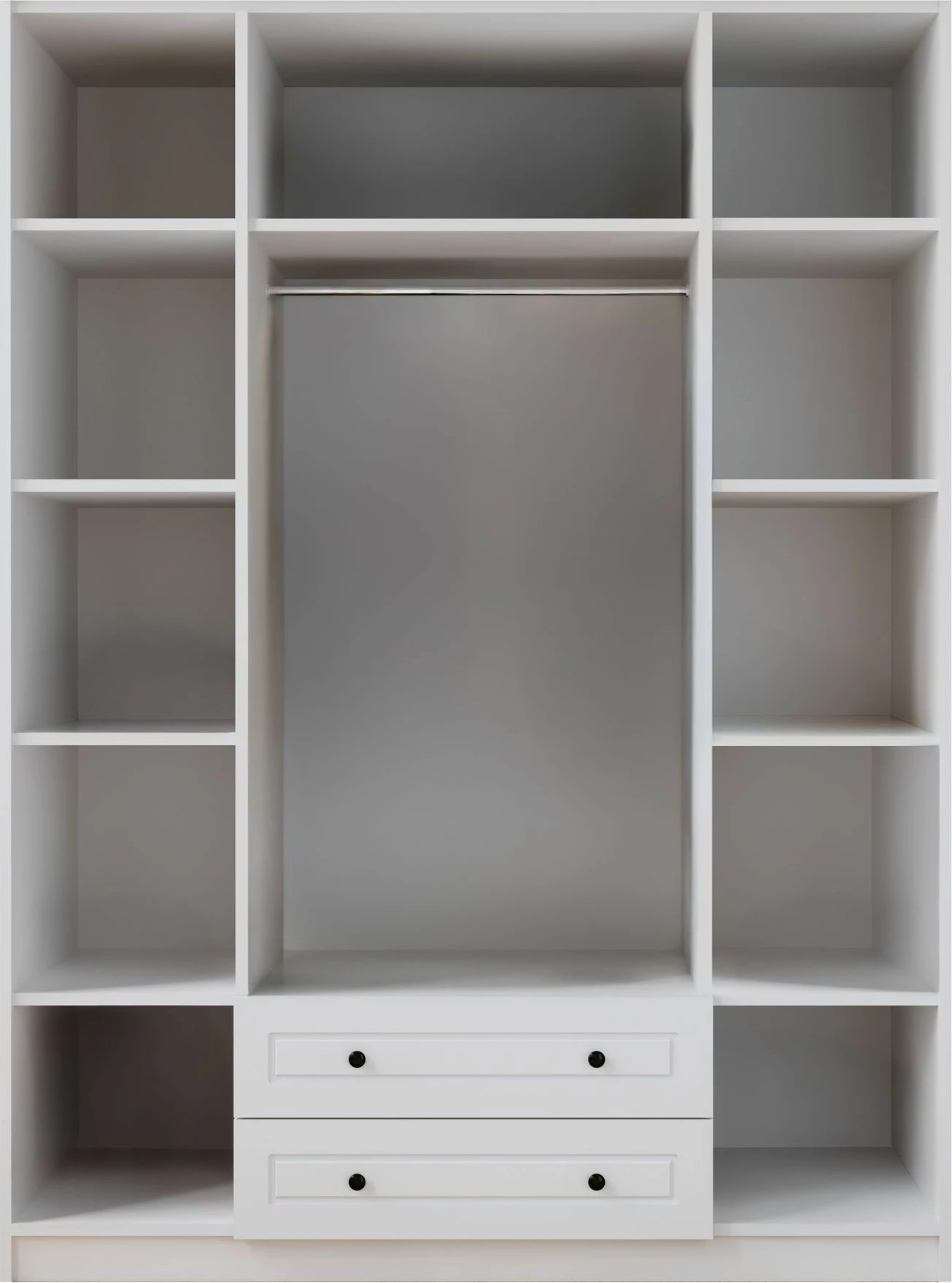 Dollap Skye Decor, ngjyrë e bardhë mat, Rb-185-11