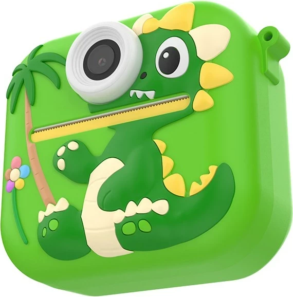 Aparat fotografik Tracer DinoCam, 48MP, printim i menjëhershëm, 13 aksesorë, bardhë