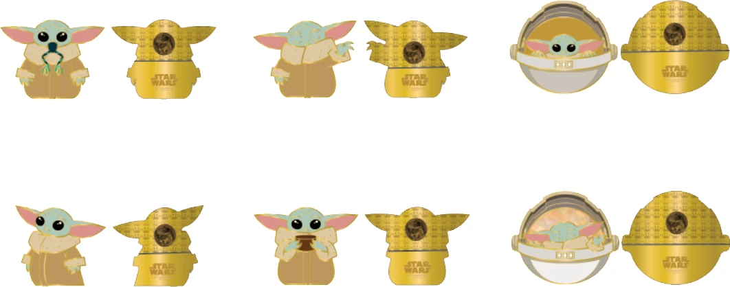 Pin smalti Funko Blind Box Star Wars Mandalorian The Child