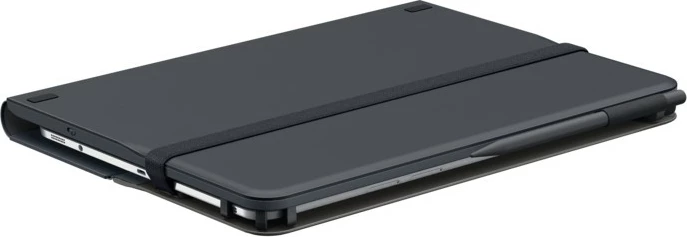 Tastierë me mbështjellës Logitech Universal Folio, Bluetooth, QWERTZ, e zezë