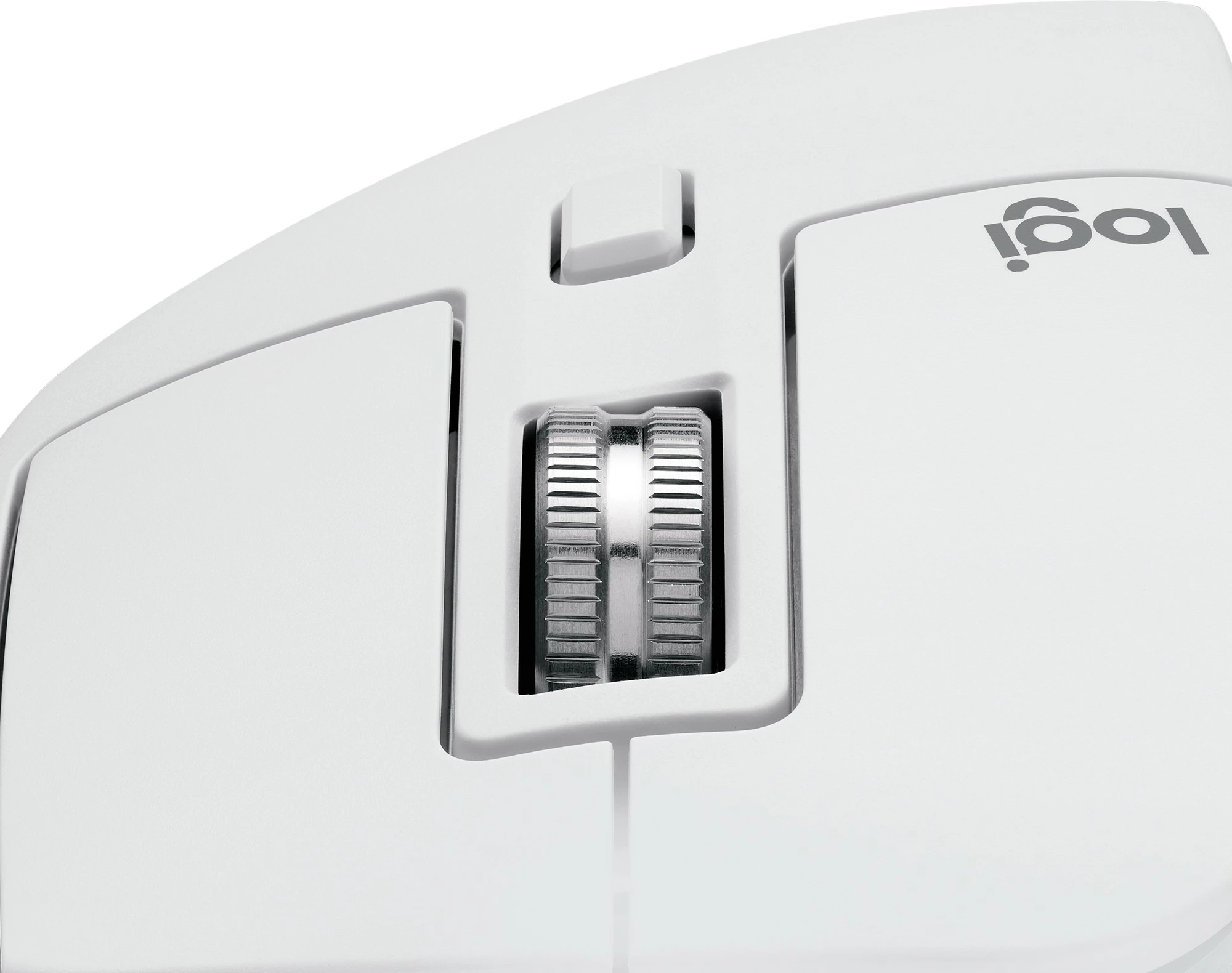 Maus Logitech MX Master 3S për Mac, Bluetooth, 8000 DPI, argjendtë/bardhë