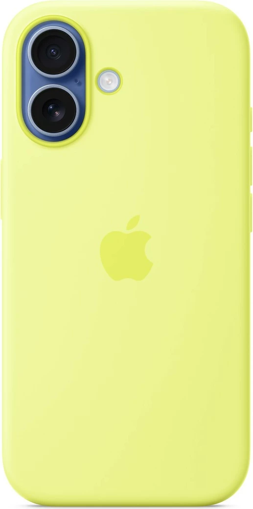 Mbështjellës silikon Apple MagSafe për iPhone 17, Neon Yellow