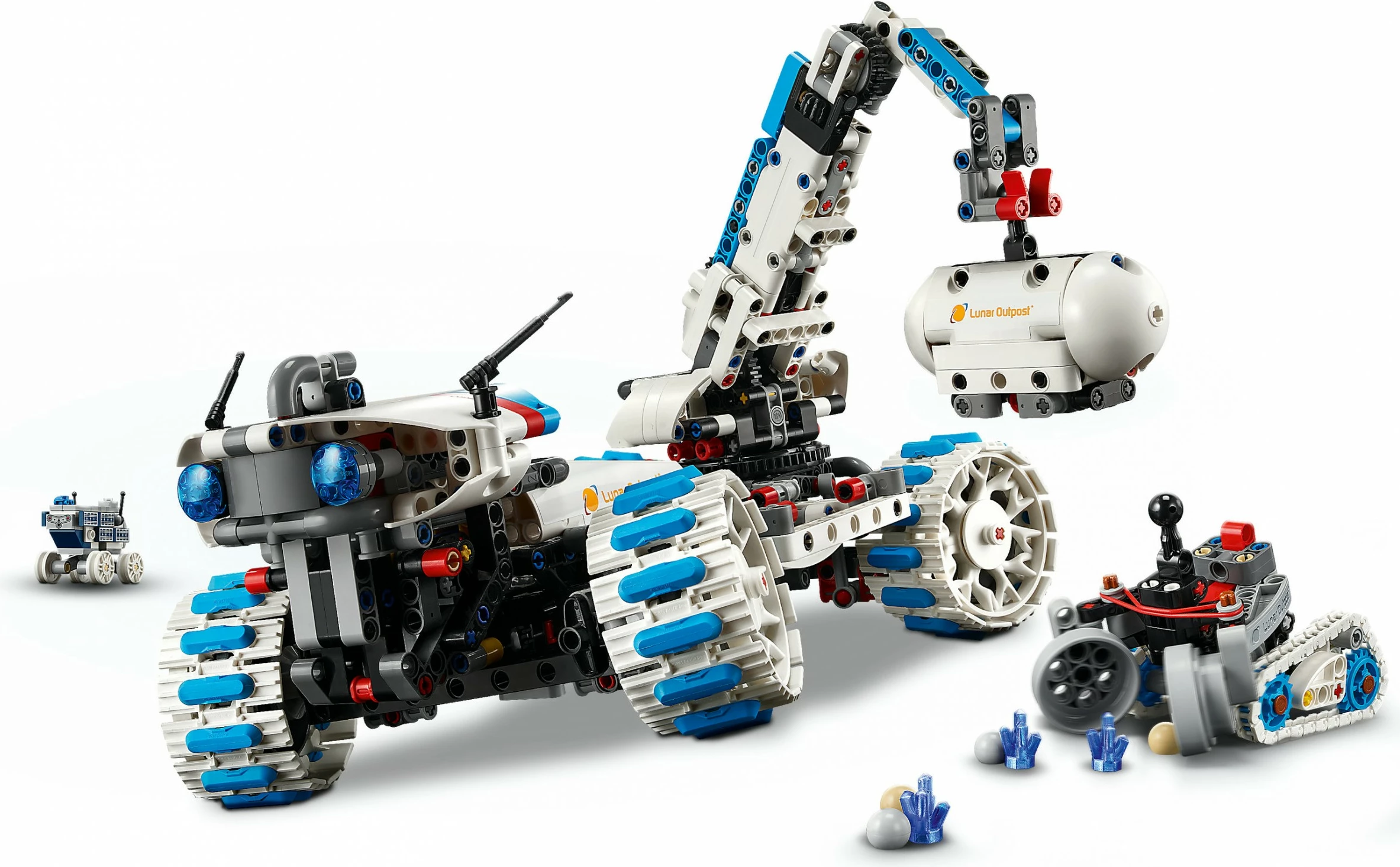 Set ndërtimi LEGO Technic 42211 Lunar Outpost, 1082 pjesë, shumëngjyrësh