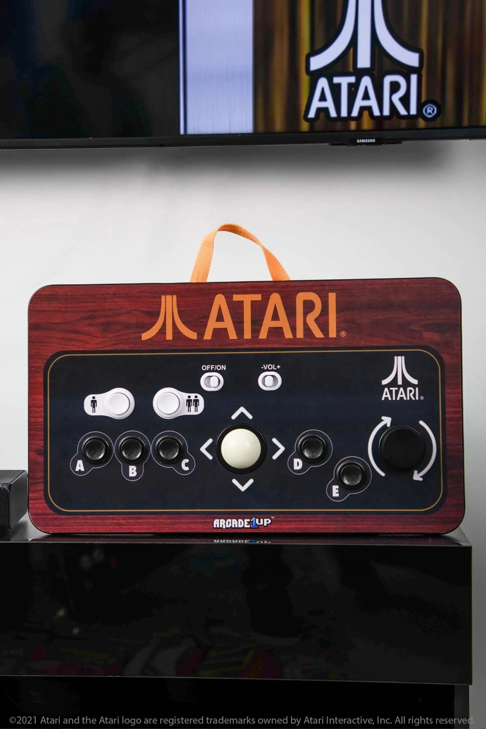 Konsolë loje Arcade1Up Couchcade Atari, 10 lojëra, HDMI, kontroll wireless