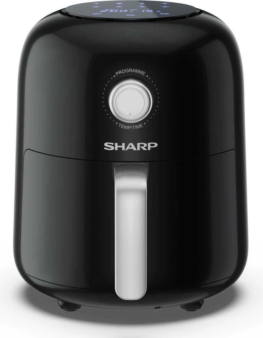 Friteuzë ajri Sharp AF-GS404AE-B, 4L, E zezë/Argjendtë