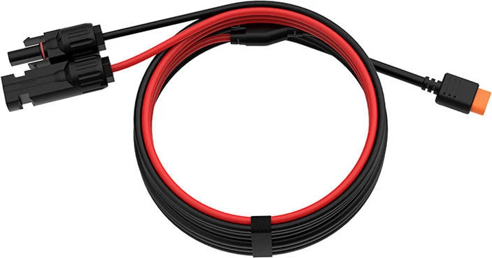 Kabllo EcoFlow XT60i për panele diellore, 2.5m, e zezë