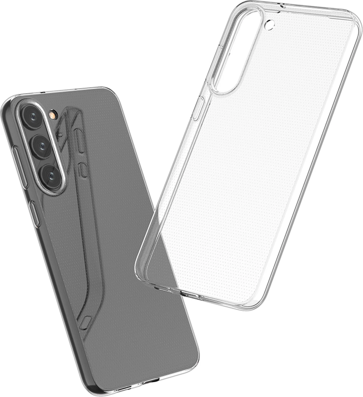 Mbështjellës Hurtel Ultra Clear 0.5mm për Samsung Galaxy S23+, Transparent