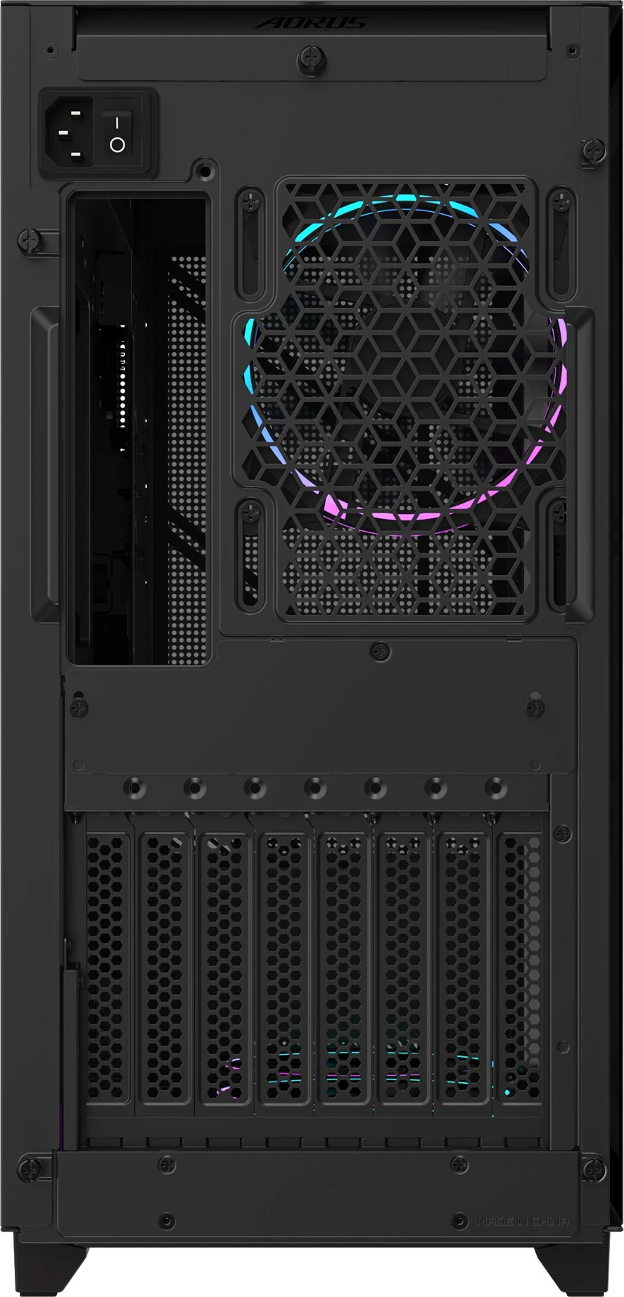 Kasë Gigabyte GB-AC400G, Midi, e zezë