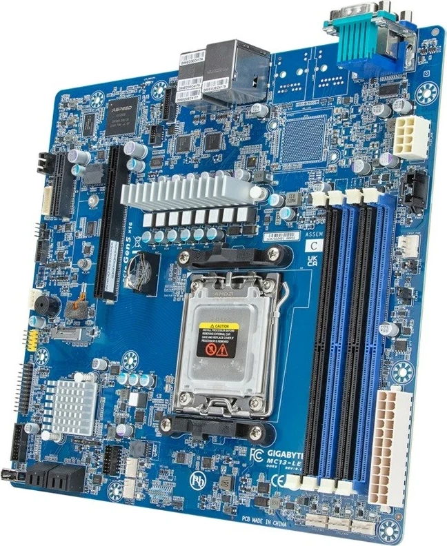 Pllakë amë Gigabyte MC13-LE0, micro ATX, Blu