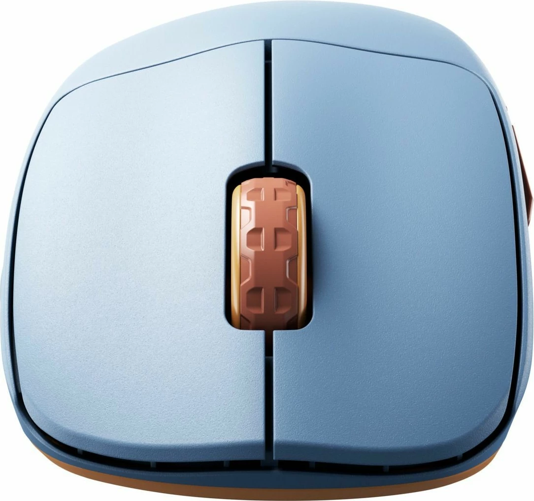 Maus CHERRY XTRFY M64 Wireless, 26000 DPI, Blu, Kafe, Turquoise