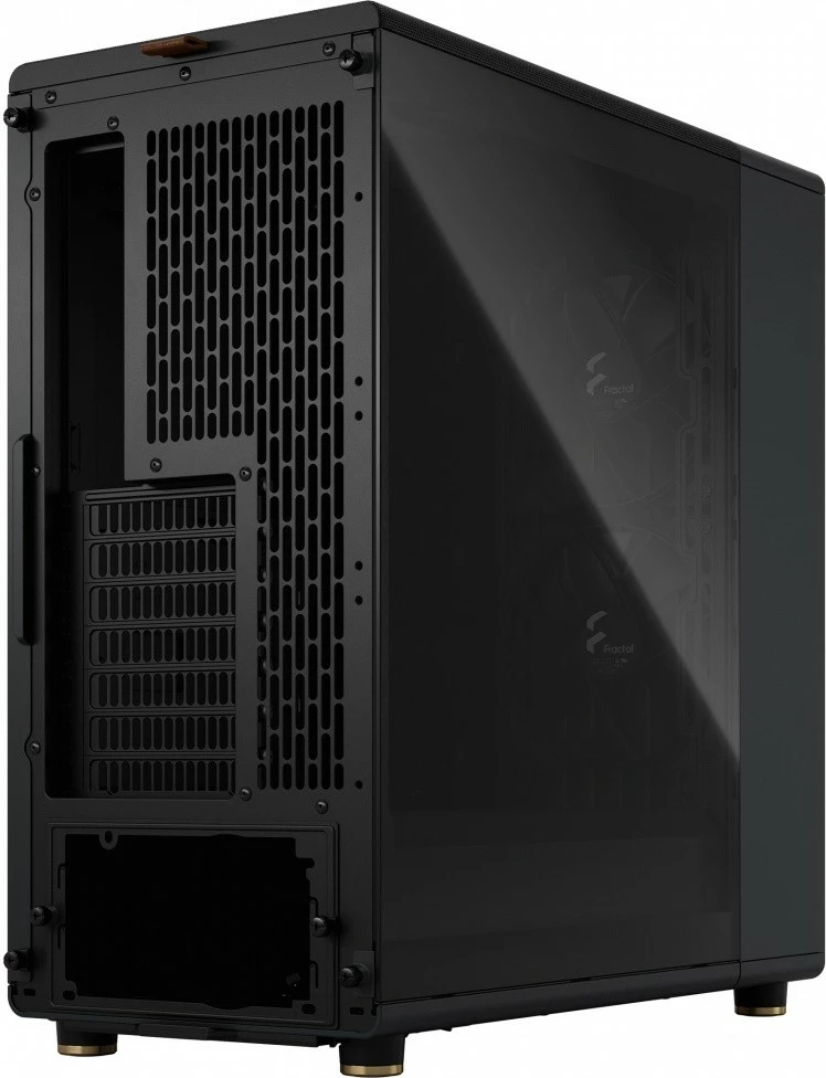 Kasë Fractal Design North Charcoal Black TG Light, ATX, xham i temperuar, e zezë