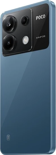 Celular POCO X6 5G, 12GB RAM, 256GB memorje, blu
